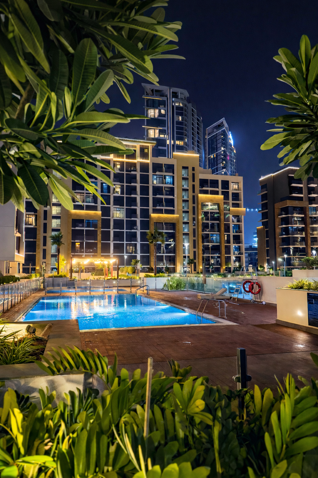 Resort - Pool at Night